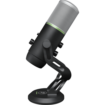 Mackie EM-CARBON USB Condenser Microphone | Large-diaphragm USB-C Condenser Microphone | 5 Selectable Polar Patterns | Headphone Output