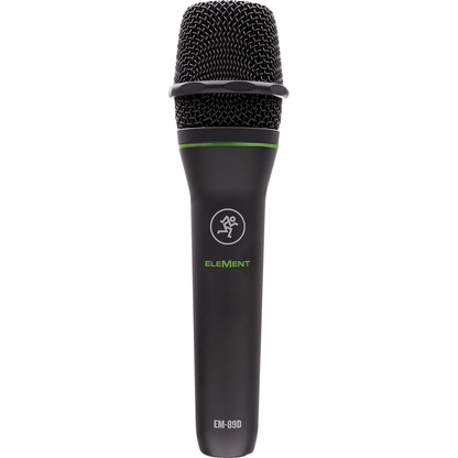 Mackie EM-89D Dynamic Microphone | Includes Cable, Mic Clip and Carry Case | Perfect for Live Vocals, Guitar Amps and Drums | EleMent Series