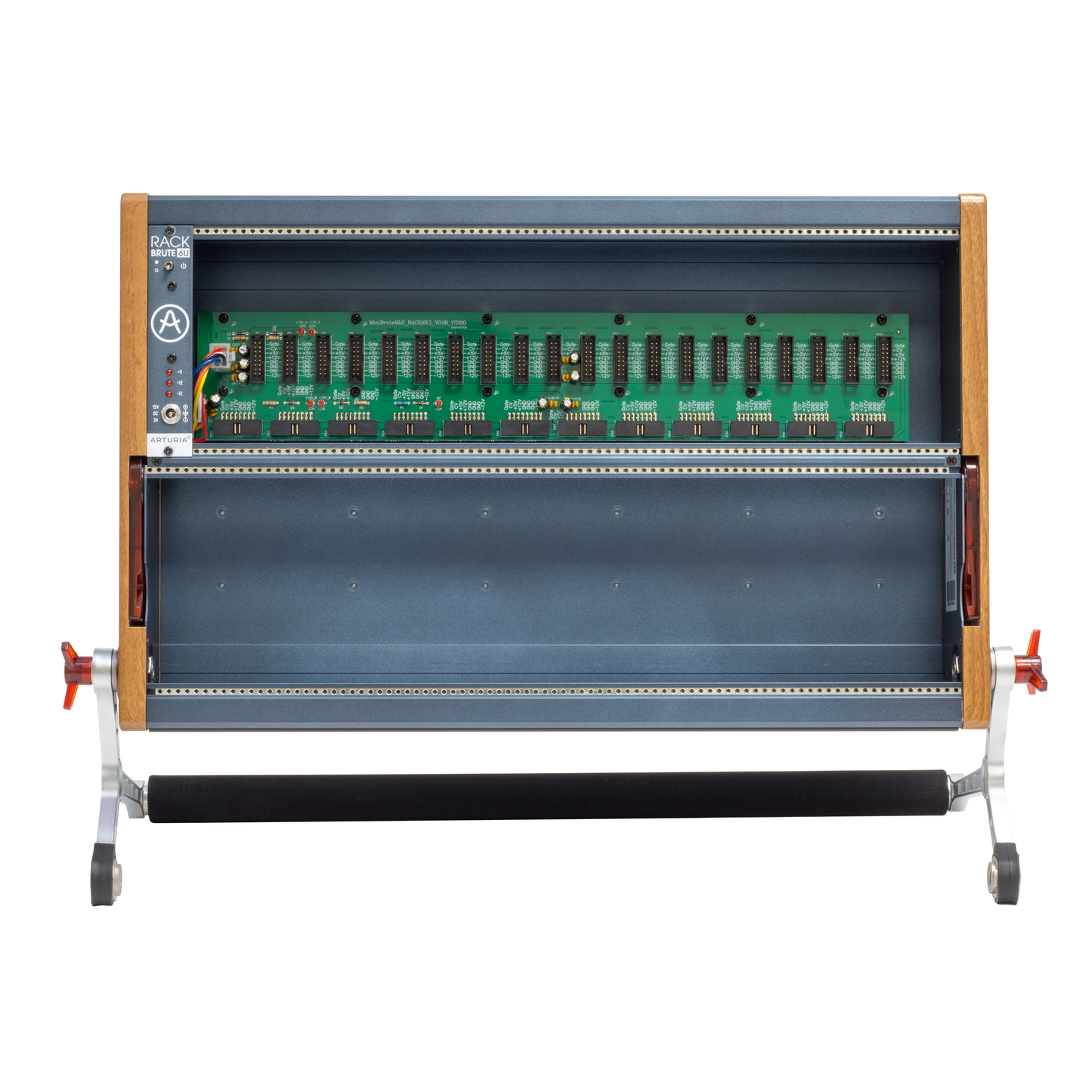 RackBrute 6U by Arturia | Portable, Link-enabled Eurorack modular case, connect up to 32 modules
