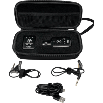 Mackie EleMent Wave XLR Wireless Microphone System | Turn Your XLR Mic into a Wireless Mic | Includes XLR Transmitter and XLR Receiver, Case, and Accessories