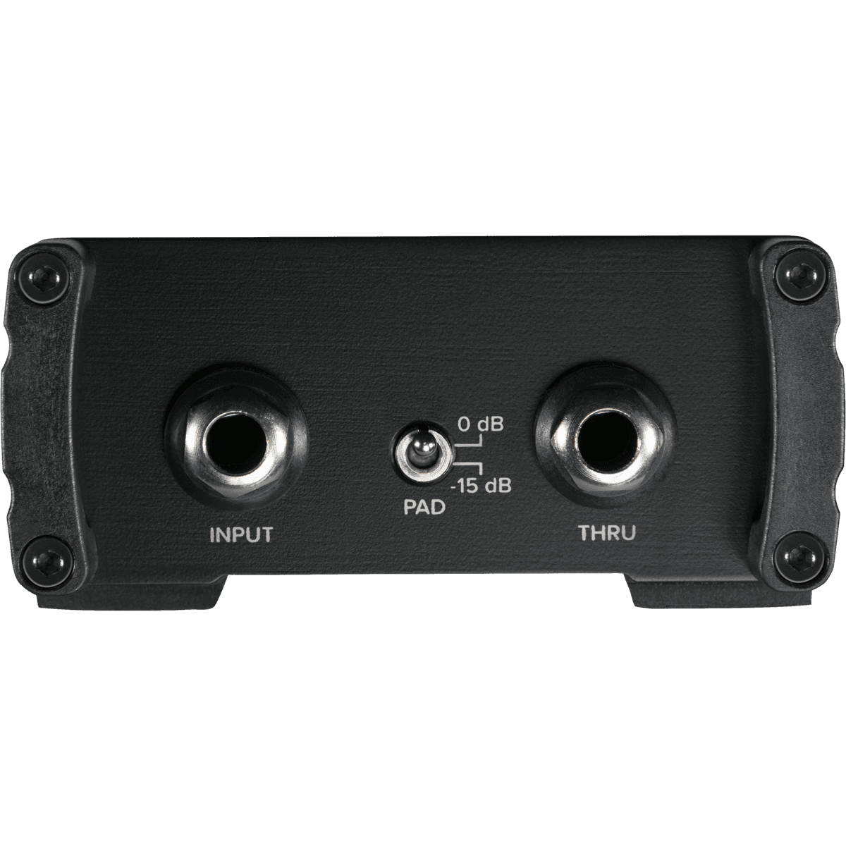 Mackie MDB-1P 1-Channel DI Box | 1-Channel Passive Direct Box | -15dB Pad Switch | Ground Lift | Instrument Thru