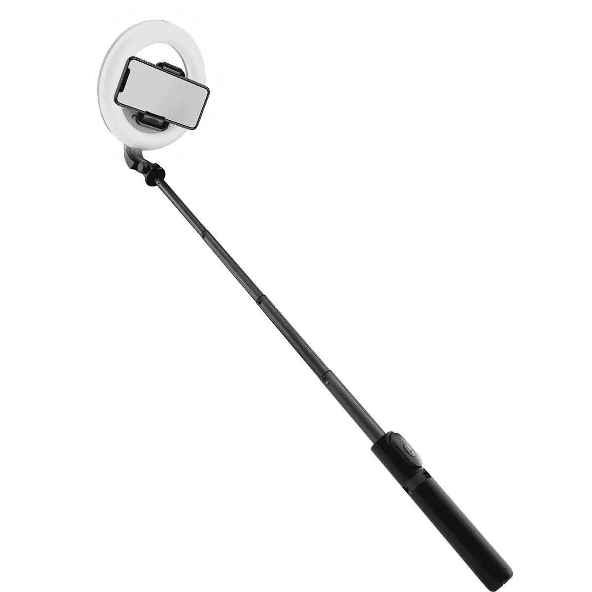 Mackie mRING-6 Ring Light | 6” Battery Powered with Convertible Selfie Stick