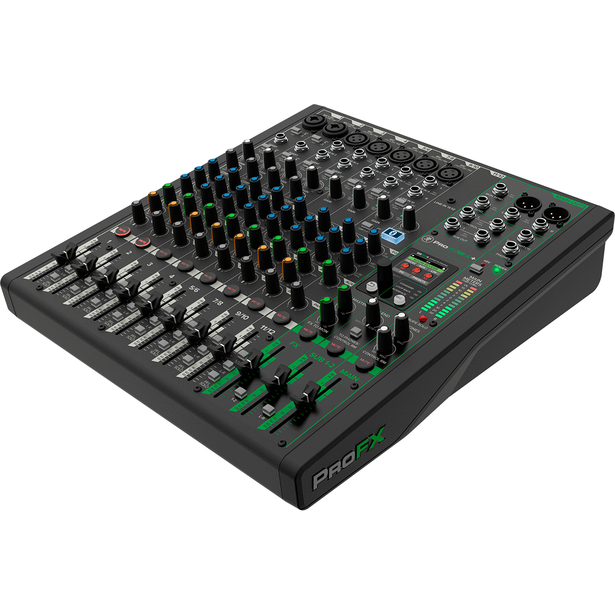 Mackie PROFX12V3+ 12-Channel Analog Mixer | Pro Effects and Digital EQ | Bluetooth