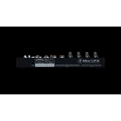 Mackie Mix12FX 12-channel Compact Mixer with Effects  | 12-input Desktop Mixer with 4 Microphone Preamplifiers | 4 Stereo Channels | 3-band Equalizers | 1 Aux | Tape I/O | Separate Volume and Headphone Levels | SMK MIX12FX