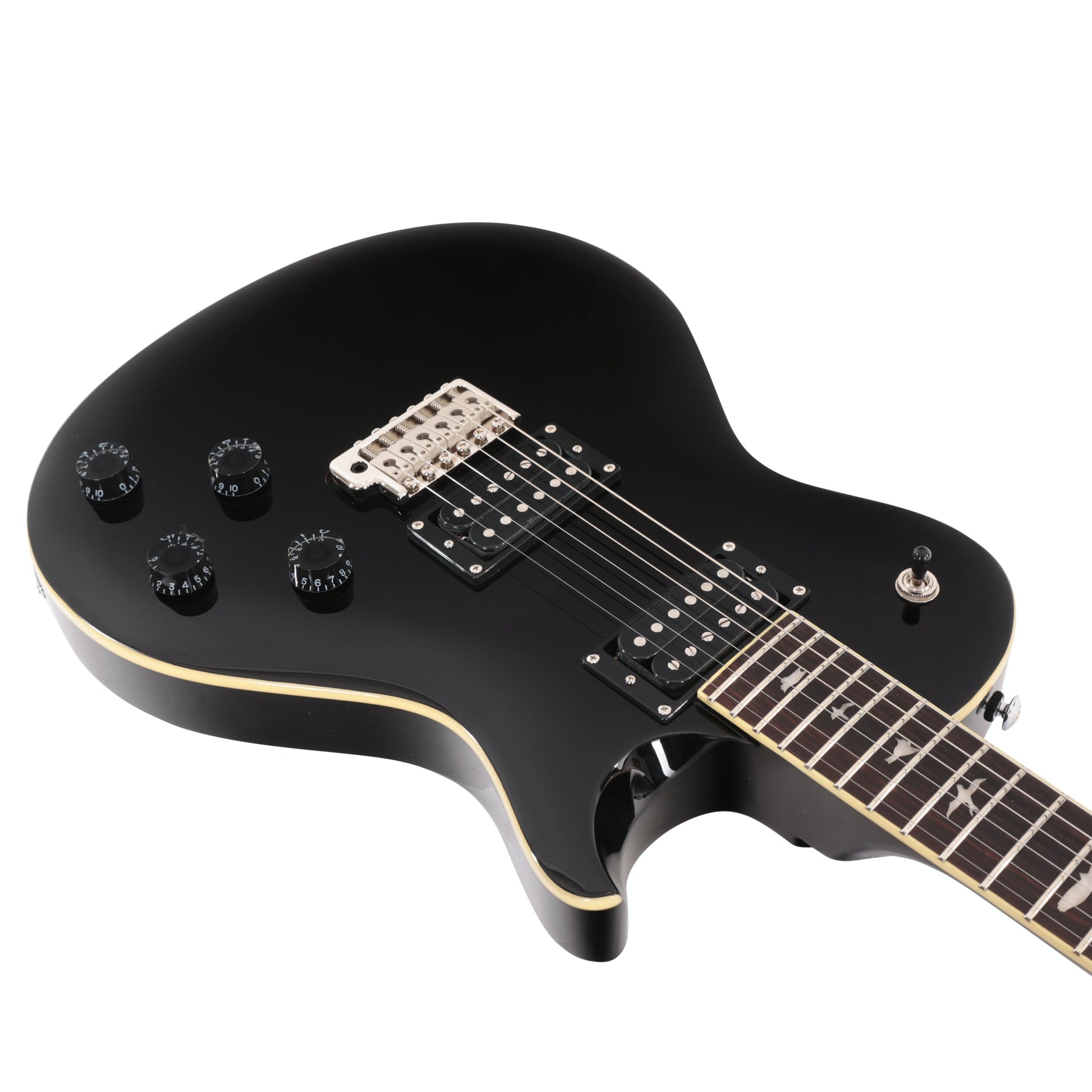 PRS SE Mark Tremonti Trem Signature Single Cut Electric Guitar in Black | STTRBL | PRS Gig Bag Included
