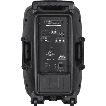 WHARFEDALE PRO | 12" Portable Speaker | 2 Wireless Microphones Included | Black | SWH EZ-12A