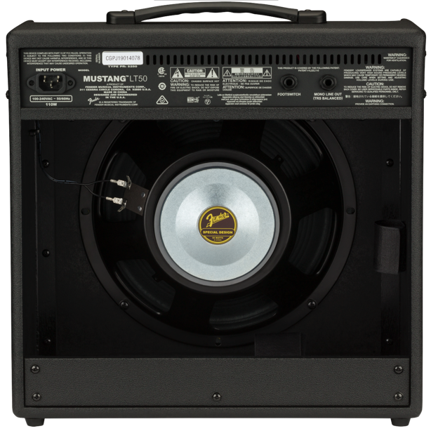 Fender Mustang LT50 Combo Amp | 50W with 25 Onboard Effects