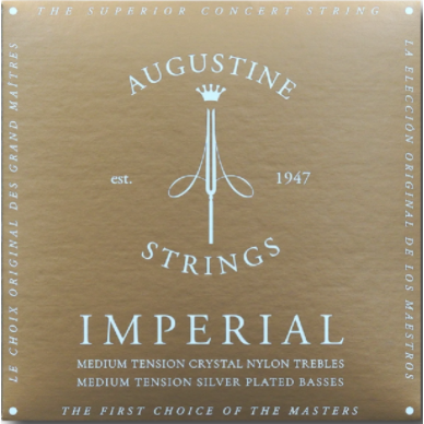 Augustine Imperial Red Medium Tension Crystal Nylon Strings