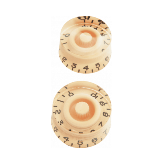 Speed Knobs | Type Les Paul | Gold | 2 pcs | By Yellow Parts | ADI EZ1219G