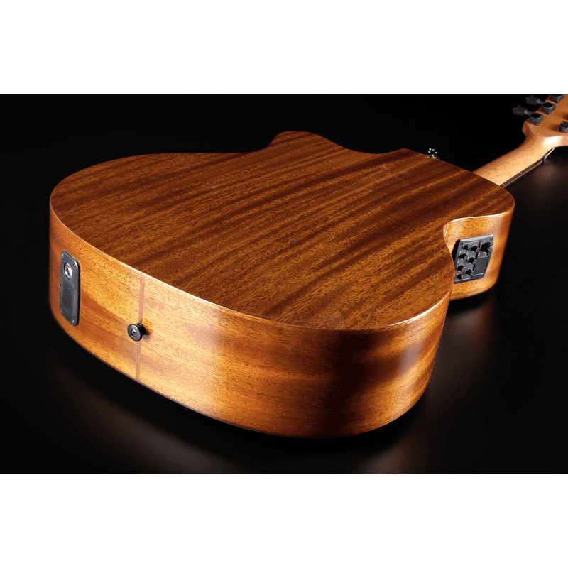Mahogany Cutaway Electro Acoustic Auditorium  Guitar | Tramontane 98 ACE by Lâg | T98ACE