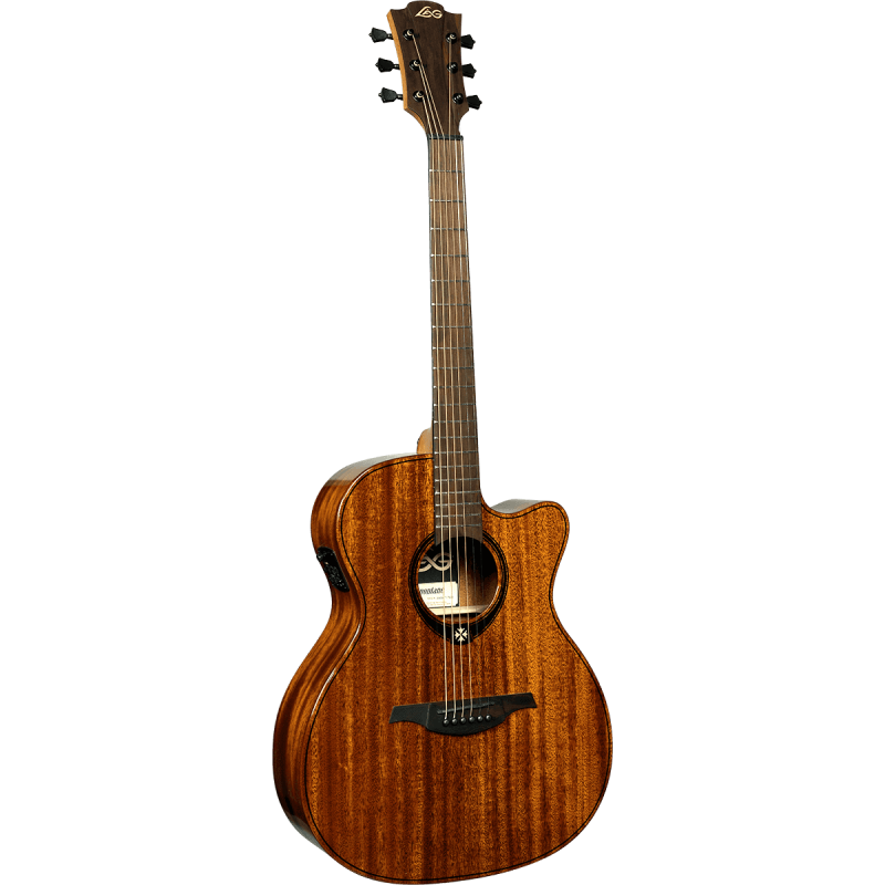 Mahogany Cutaway Electro Acoustic Auditorium  Guitar | Tramontane 98 ACE by Lâg | T98ACE