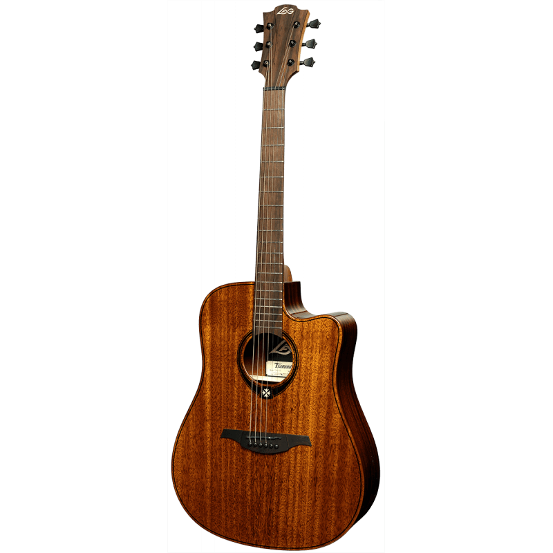 Electro Acoustic Cutaway Mahogany Tramontane 98DCE by Lâg | T98DCE Dreadnought