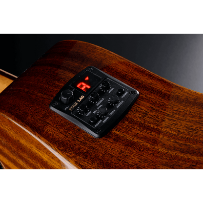 Electro Acoustic Cutaway Mahogany Tramontane 98DCE by Lâg | T98DCE Dreadnought