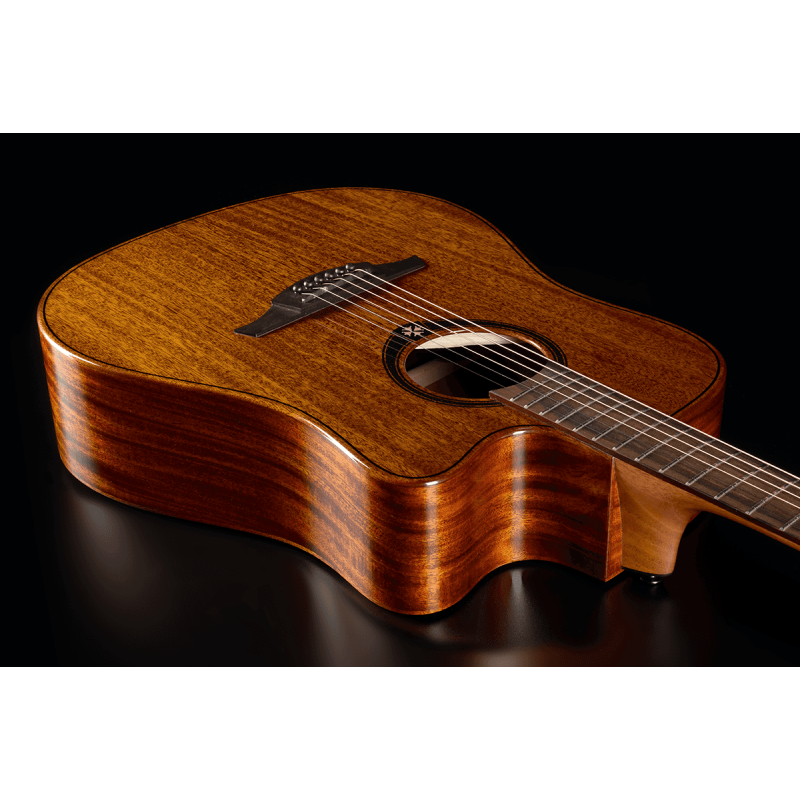 Electro Acoustic Cutaway Mahogany Tramontane 98DCE by Lâg | T98DCE Dreadnought