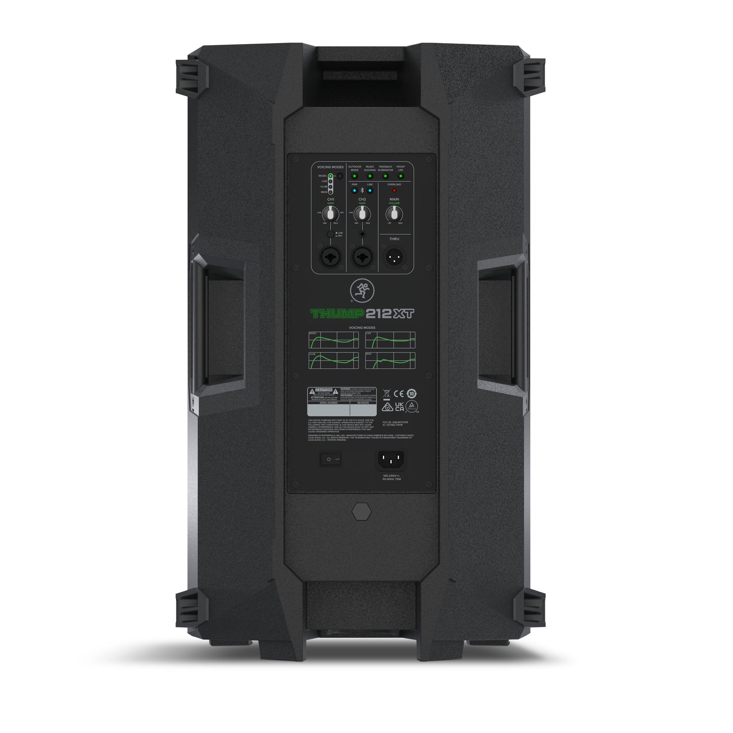 Mackie Thump212XT 1400W 12-inch Powered Loudspeaker | 12” Active PA Bluetooth Speaker | SMK THUMP212XT