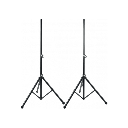 Quik Lok S-171 Speaker Stands (PAIR) | Suitable for PA Speakers | Lightweight | Adjustable Height from 109 - 205cm | 45kg Weight Capacity Per Stand