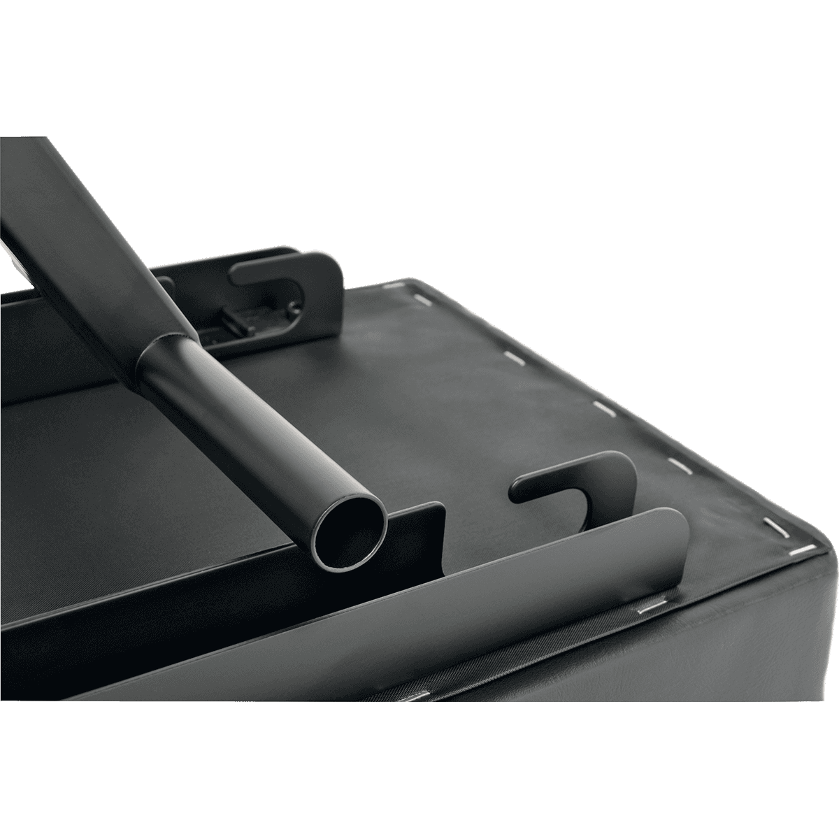 QuikLok BX8 Black Piano Bench with Leather Seat and Adjustable Height | TQM BX8