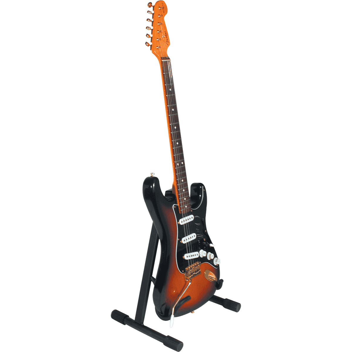 ​TQM GS436-BB Guitar Stand by QUIKLOK - Easy to Mount, Black, Suitable for Most Electric Guitar and Electric Bass Models