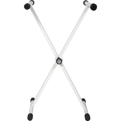 Key Bundle White by QuikLok | Keyboard Stand | Keyboard Bench | Monitoring Headphones