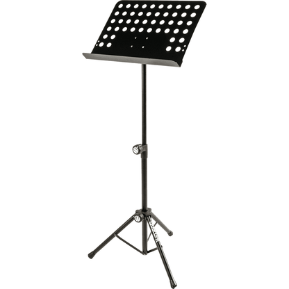 MS330WB Orchestral Music Stand by Quik Lok | Perforated | Includes a Carry Bag
