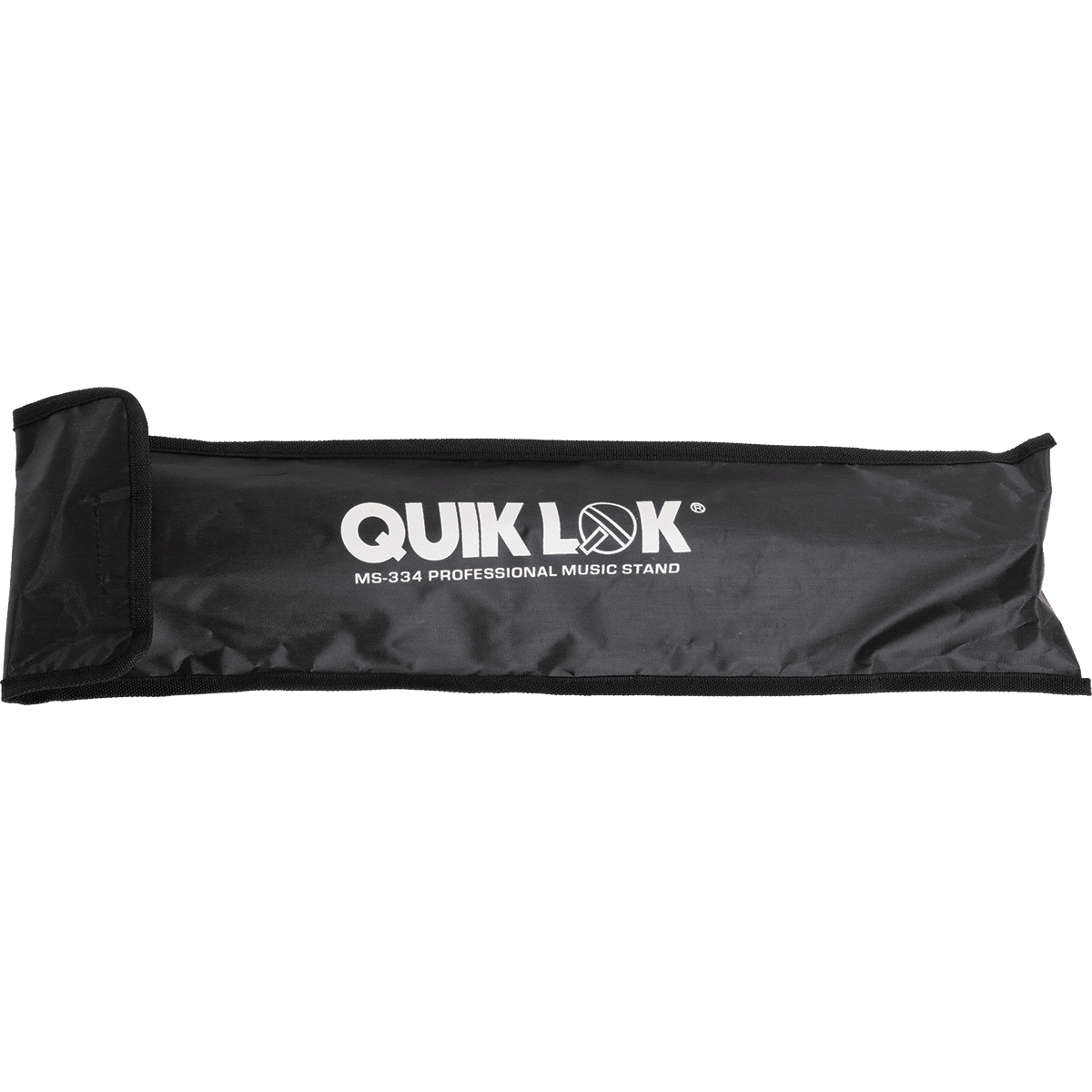 Quik Lok MS/334 Lightweight Music Stand | Black | Collapsible Design | Portable | Includes Nylon Carry Bag | TQM MS334WB