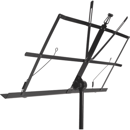 Quik Lok MS/335 Music Stand | Black | Collapsible Design | Portable | Includes Nylon Carry Bag | TQM MS335WB