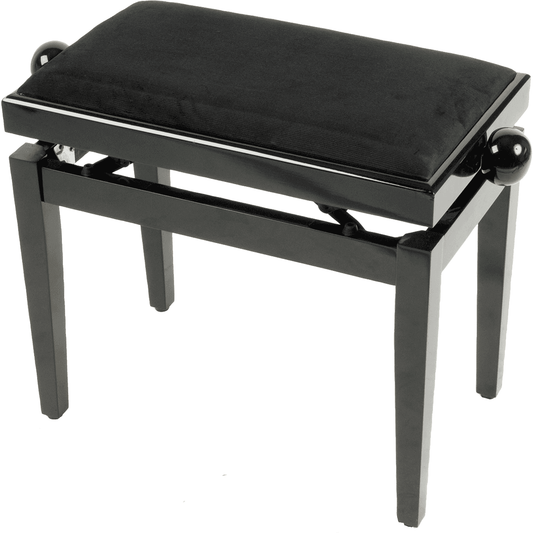 QUIKLOK | TQM PB010BK | Bench for Piano Deluxe Black