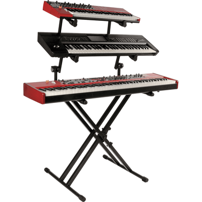 QUIKLOK | Performer Double X Keyboard Stand | Three Levels | TQM QL623