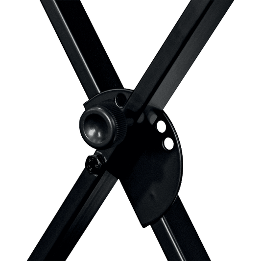 Quik Lok SKS303 Keyboard Stand | Strix Series | Black | X-Style | Foldable For Easy Storage