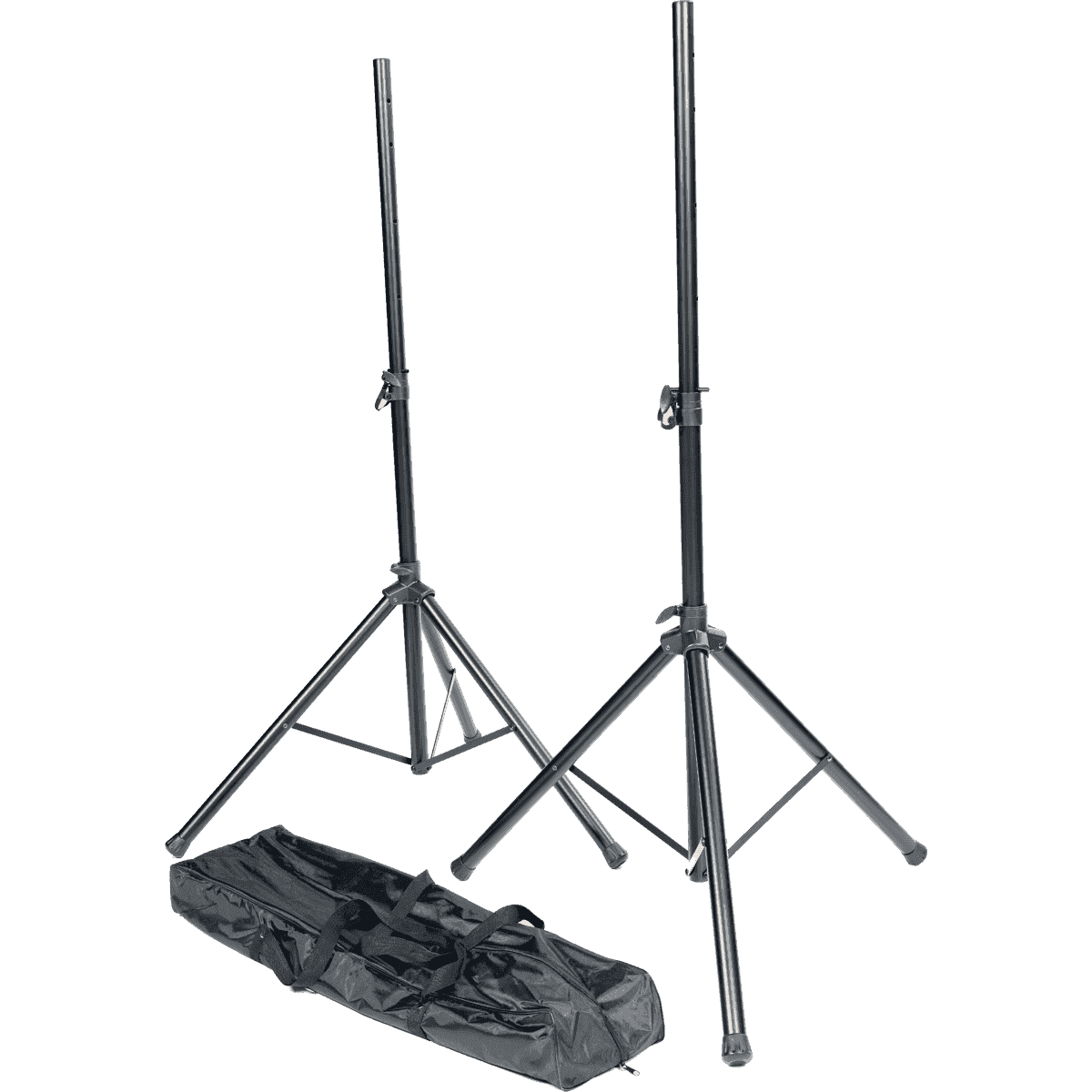 Pair Tripod Speaker Stands SS01 by RTX | Includes a Nylon Cover