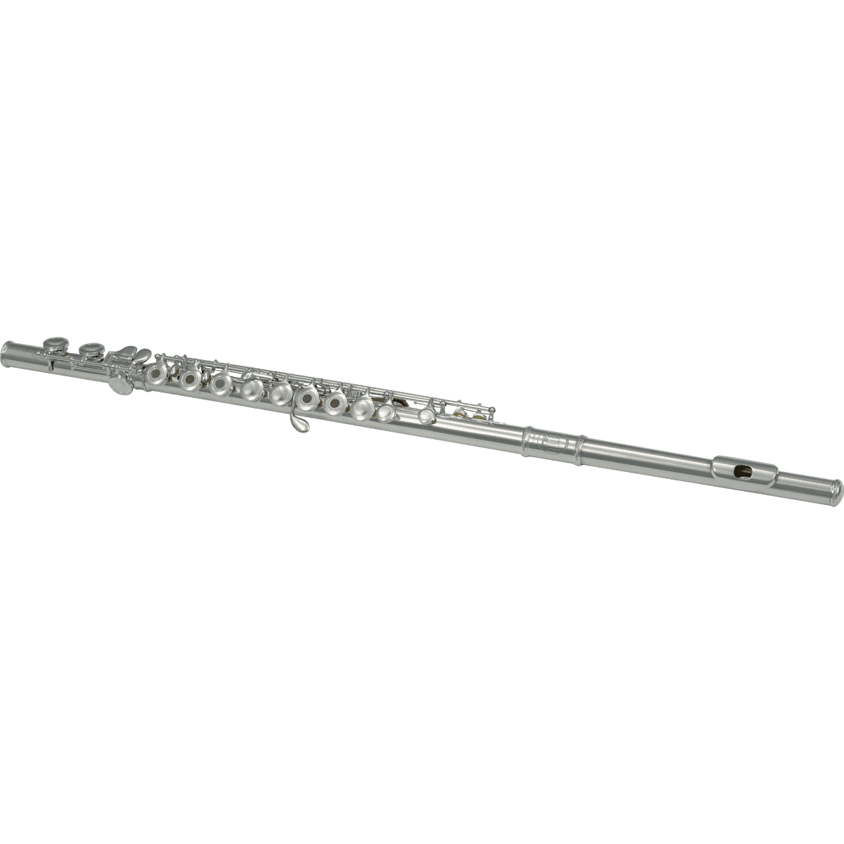 C Soprano Silver Plated Flute with Soft Case for Beginners by SML Paris | FL300R