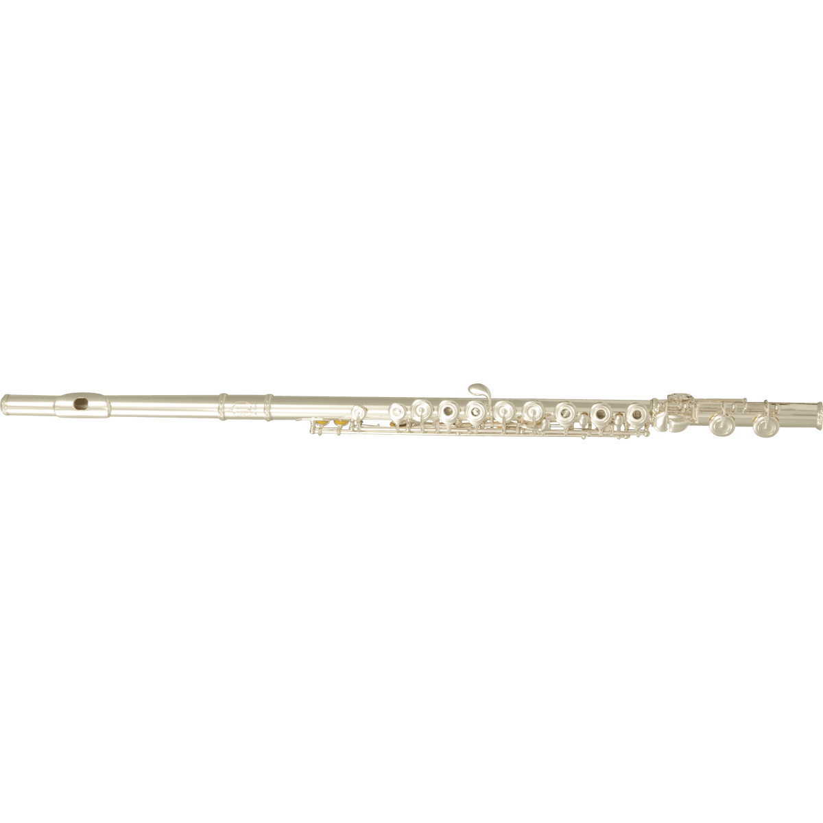 C Silver Plated Flute with Soft Case with Right Thumb Rest by SML Paris | FL400R