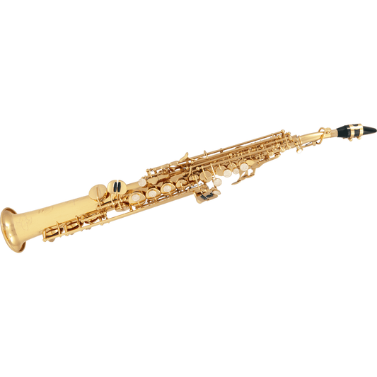 Bb Gold Lacquered Soprano Saxophone by SML Paris | S620-II