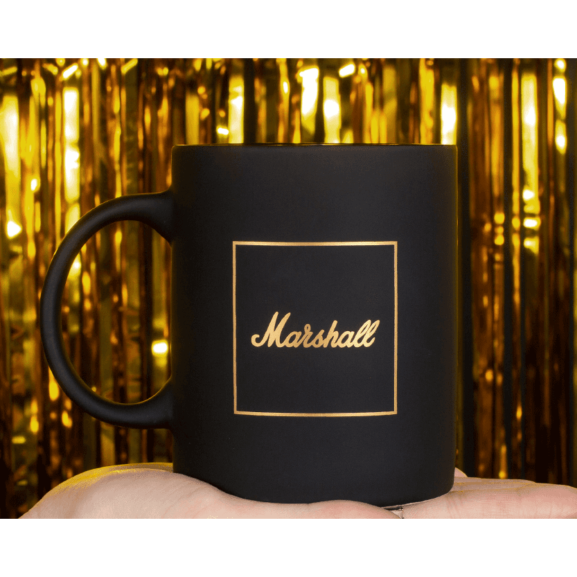 Marshall Mug | 60th Anniversary Mug with Gold Logo