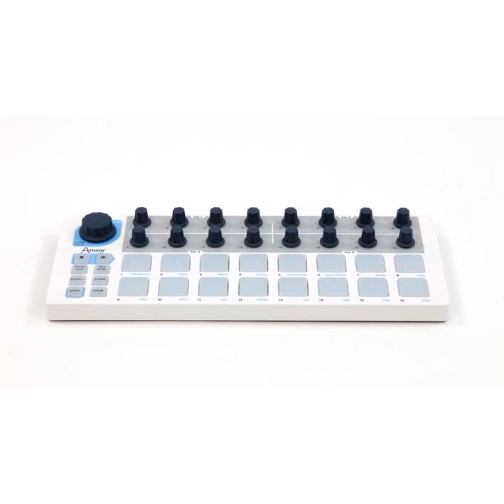 Arturia BeatStep | MIDI & CV controller with 16 step sequencer, presets, pads & encoders, with included software