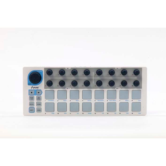 Arturia BeatStep | MIDI & CV controller with 16 step sequencer, presets, pads & encoders, with included software