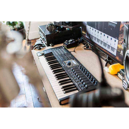 Arturia KeyLab MkII 49 | MIDI controller, 49 luxurious keys, Included software, Black