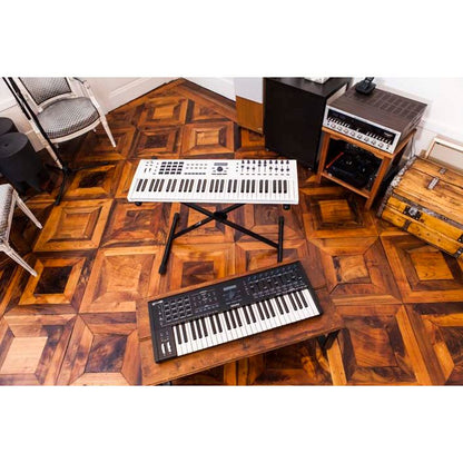 Arturia KeyLab MkII 61 | MIDI controller, 61 keys and comprehensive connectivity, included software, White