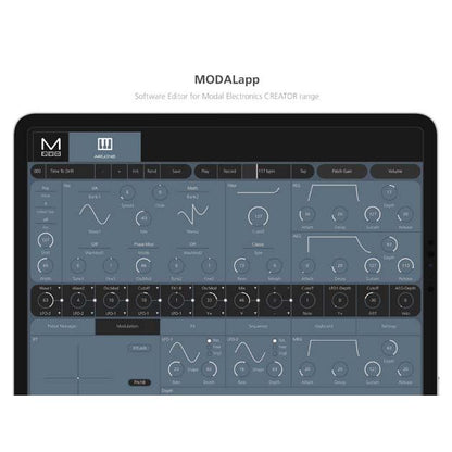 ARGON8X by Modal Electronics | 8-Voice Wavetable Synthesiser with 61 keys and  included software