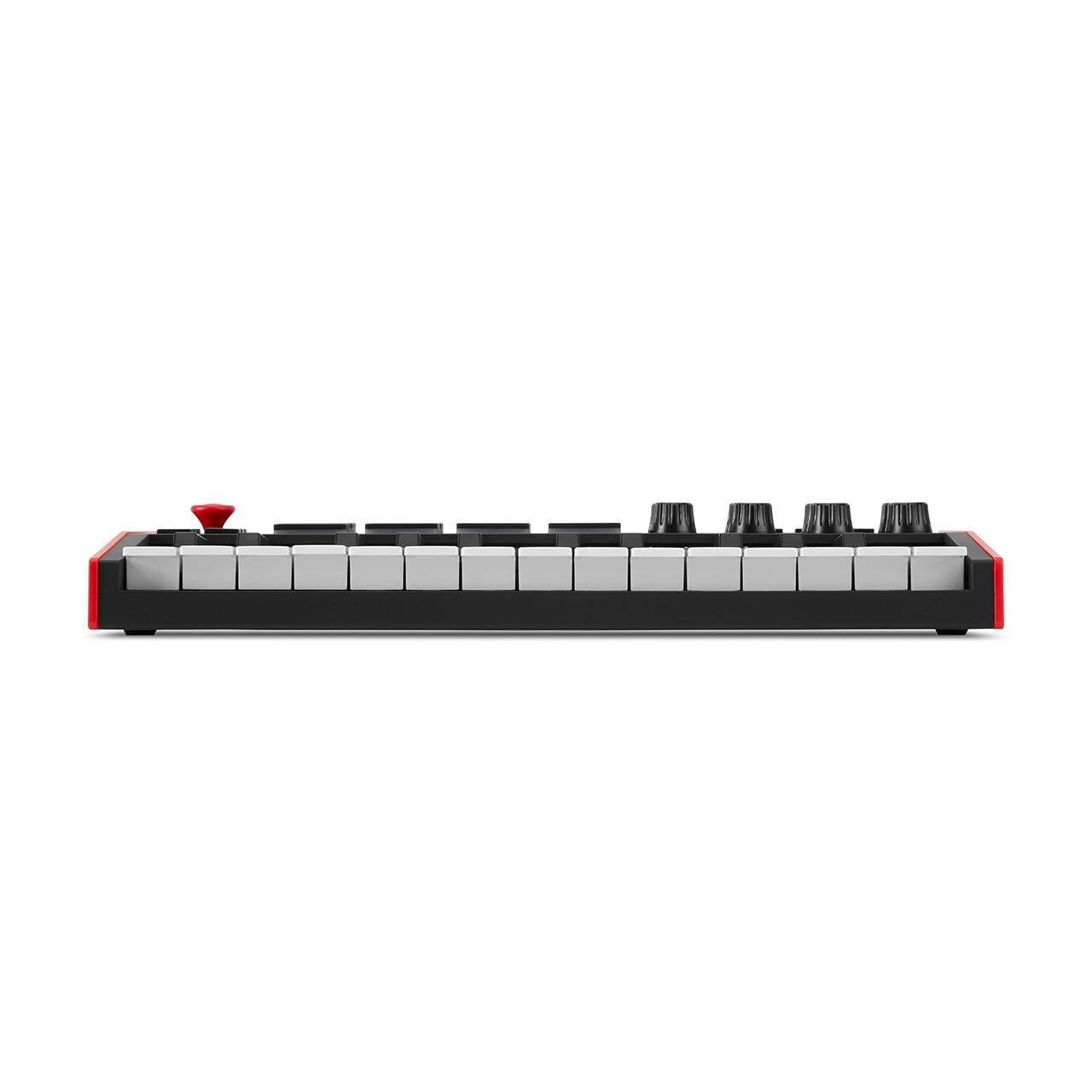 MPK Mini MK3 by Akai Professional | 25 Key USB MIDI Keyboard Controller | 8 Backlit MPC Drum Pads | 8 Control Knobs | Music Production Software included