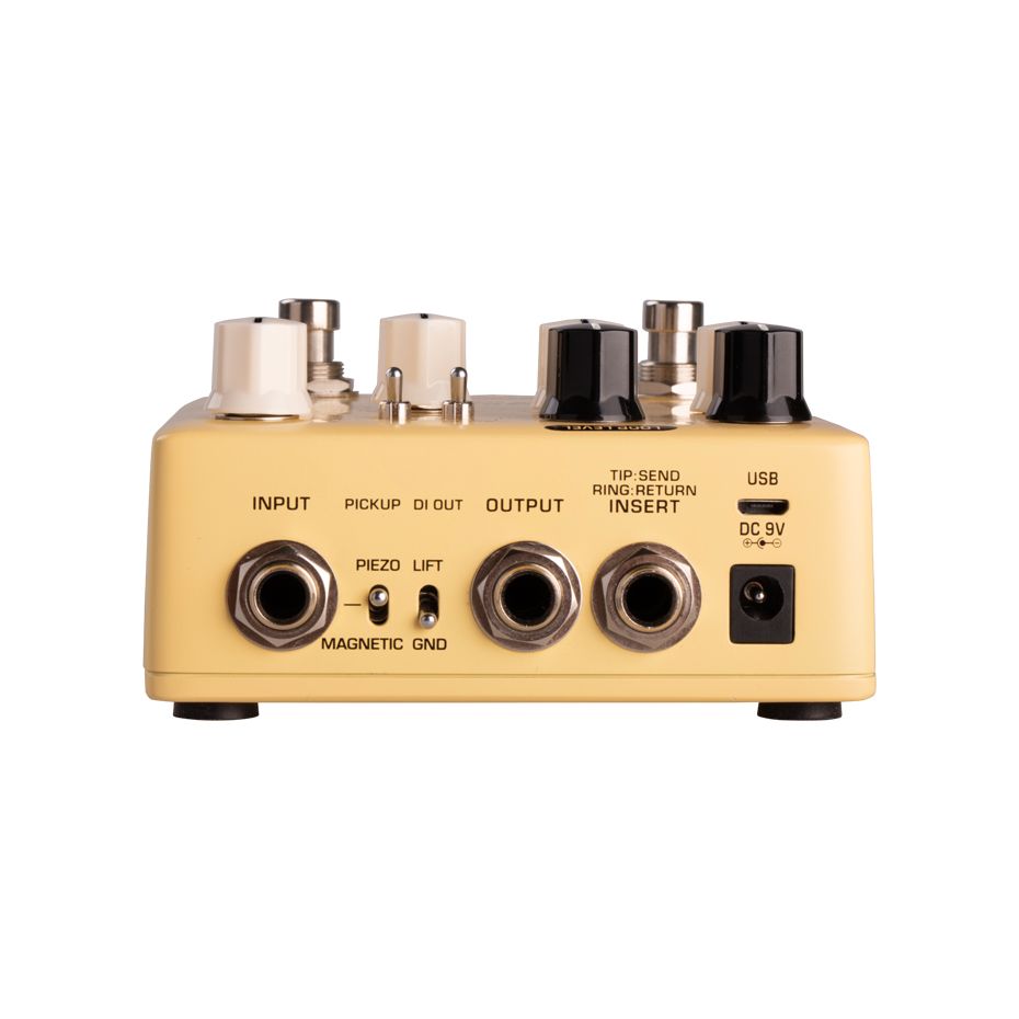NUX Stageman Floor Acoustic Preamp & DI Guitar Effects Pedal | MNU STAGEMAN-FLOOR by NUX | NAP-5