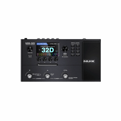 MG30 Modeler and Multi Effects by NUX | Hundreds of Effects | Large LCD Screen | Over 30 IR's Built In