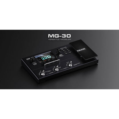 MG30 Modeler and Multi Effects by NUX | Hundreds of Effects | Large LCD Screen | Over 30 IR's Built In