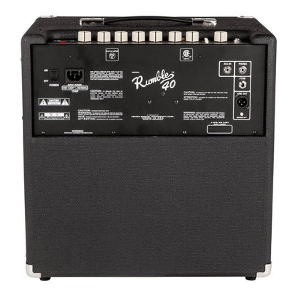 Fender Rumble 40 V3 Bass Amp | Built in Overdrive | EQ Controls | Aux in and Headphone Out | Line Out