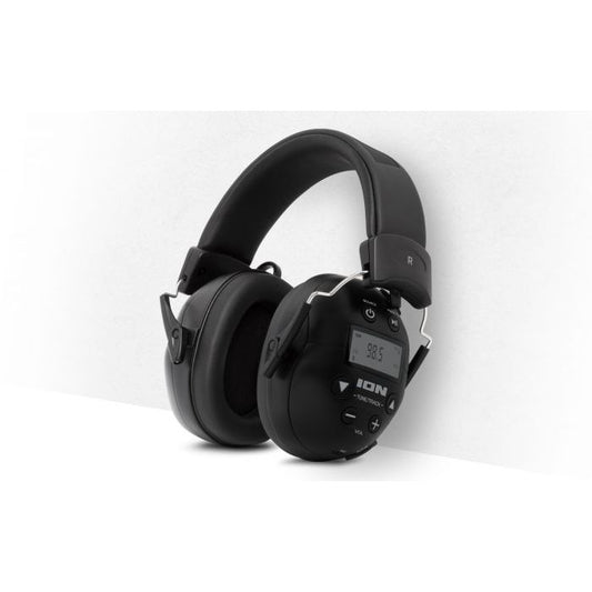ION Audio Tough Sounds 2 | Noise Cancelling Headphones with AM/FM
