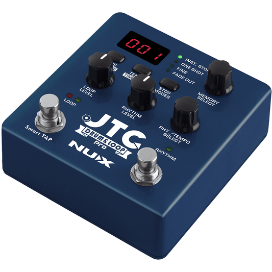 JTC Drum and Loop Pedal by NUX | Up to 6 hours of Recording | MNU DRUM&LOOP | NDL-5
